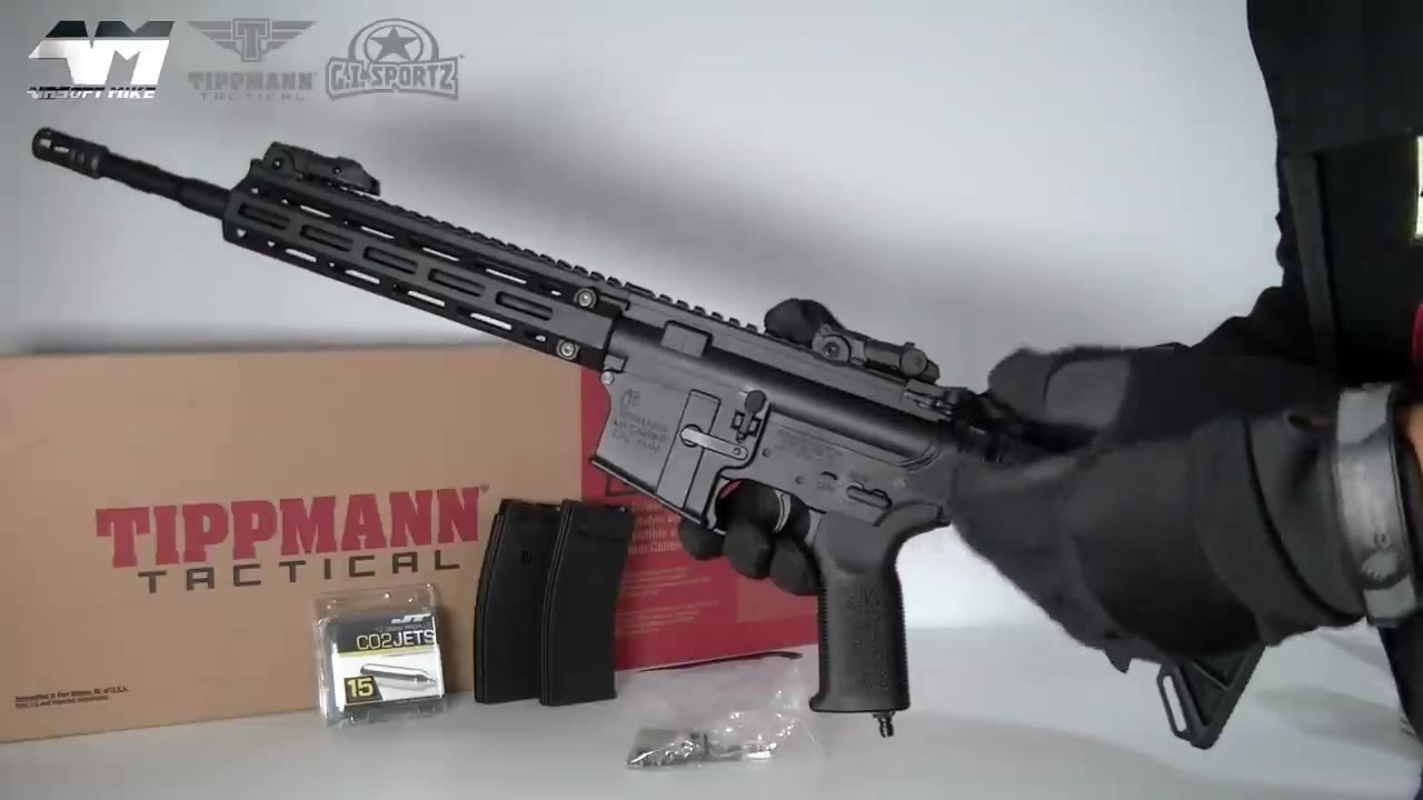 【黑人小哥】TIPPMANN M4 V2 HPA和二氧化碳 测评!