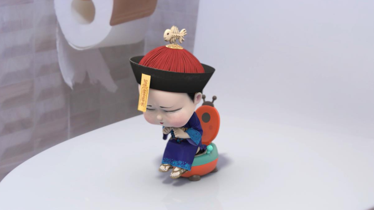 妖秀啊皮筋带着头发跑路啦