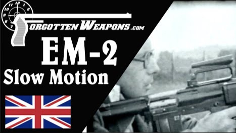 【被遗忘的武器/双语】EM-2步枪50年代试验时的高速影像 (解说附)