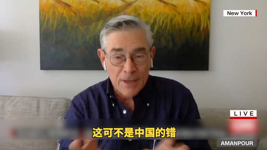 纽约时报科学记者接受CNN采访称CDC领导无能,建议主任辞职