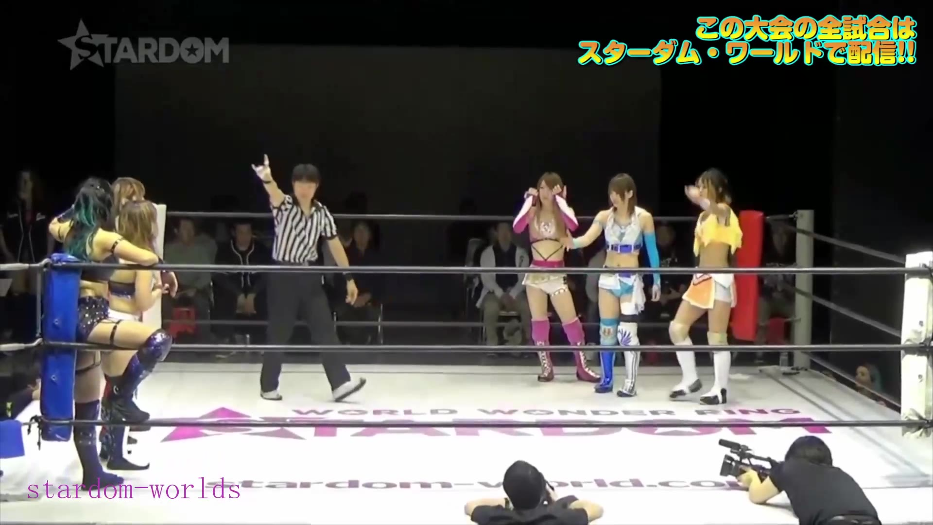日本女子摔角Stardom-2019.3.21岩谷麻優,星輝ありさ,鹿島沙希vs渡辺桃,林下詩美,.