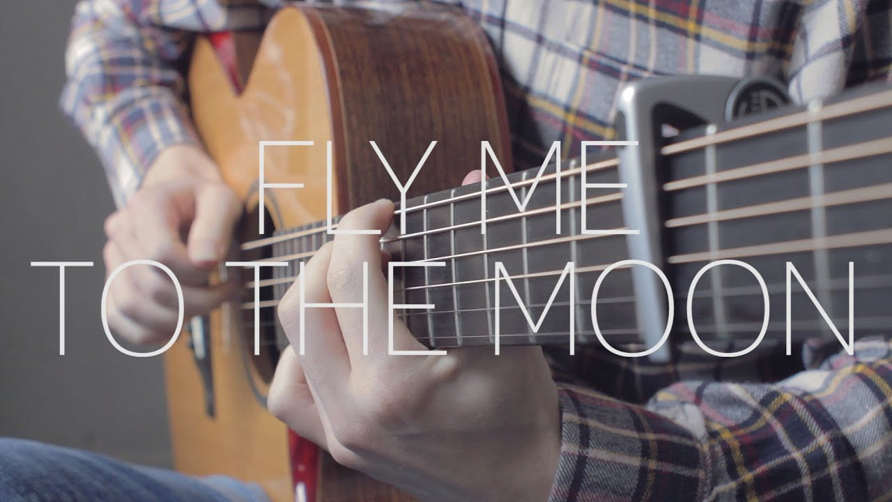 【指弹改编】Fly Me To The Moon Cover by James Bartholome