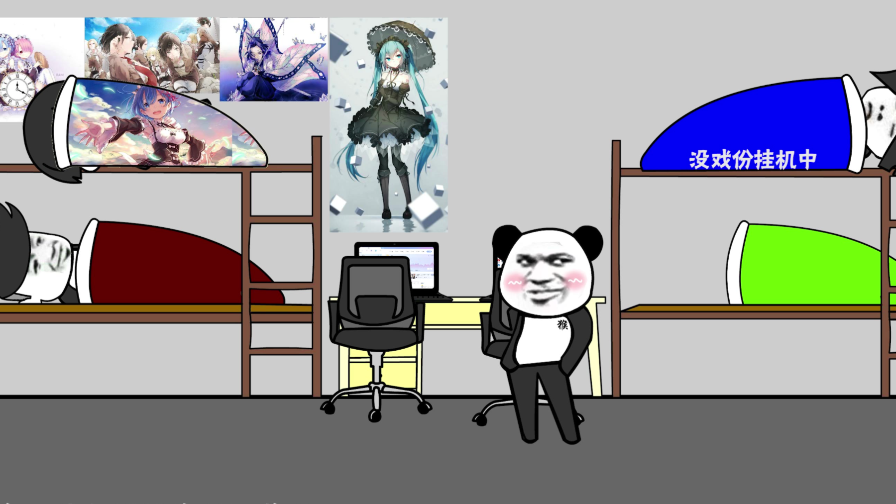 创意原创手绘动画小明的日常之不锈钢幽默搞笑动漫段子视频