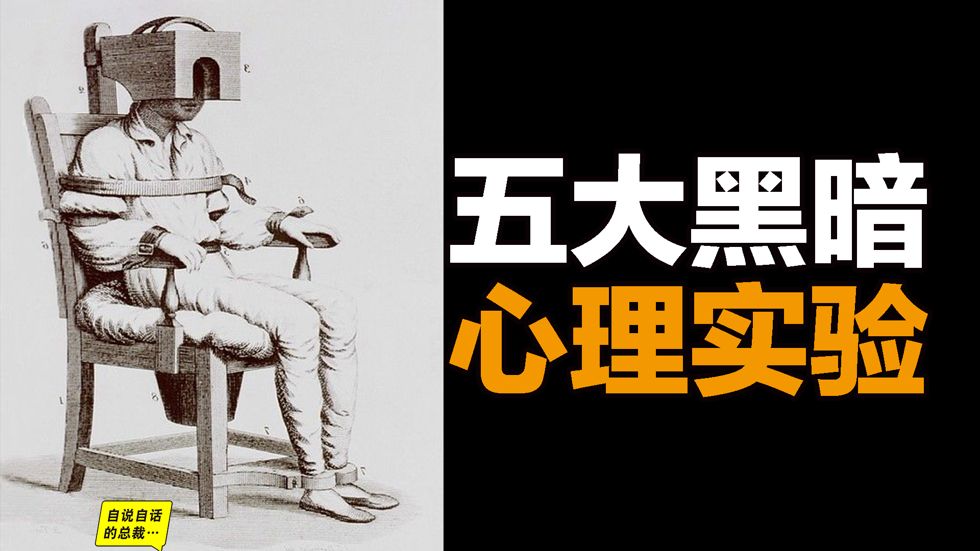 五个超黑暗的心理实验,直击心灵