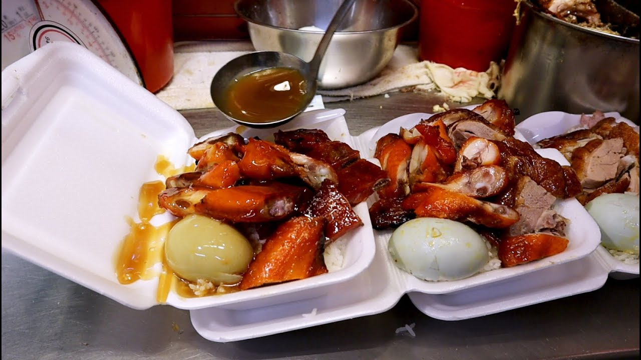 香港烧腊老店,上班族和学生党最爱的快餐,各式烧腊令人垂涎欲滴!