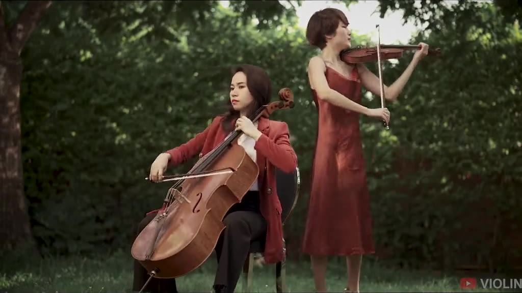 小提琴与大提琴演绎《花木兰》动画电影主题曲-reflection