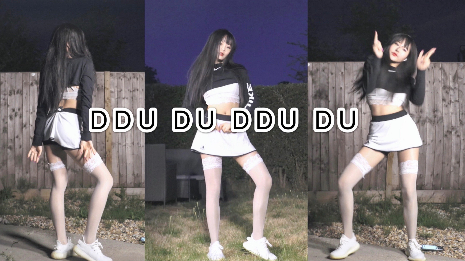 夜空中最亮的白丝DDU DU DDU DU粉墨Killing Part横竖屏翻跳