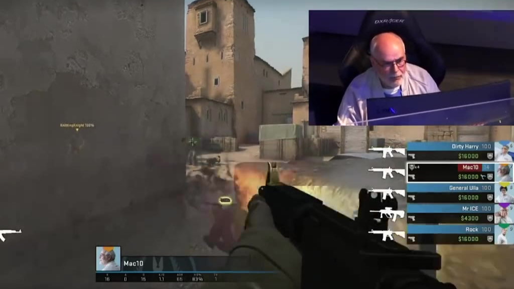 真夕阳红枪法,一群70岁的老人玩《CS:GO》是什么景象