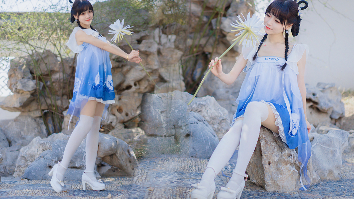 【紫叶】新人第三弹❀一花依世界❀洛天依Cos