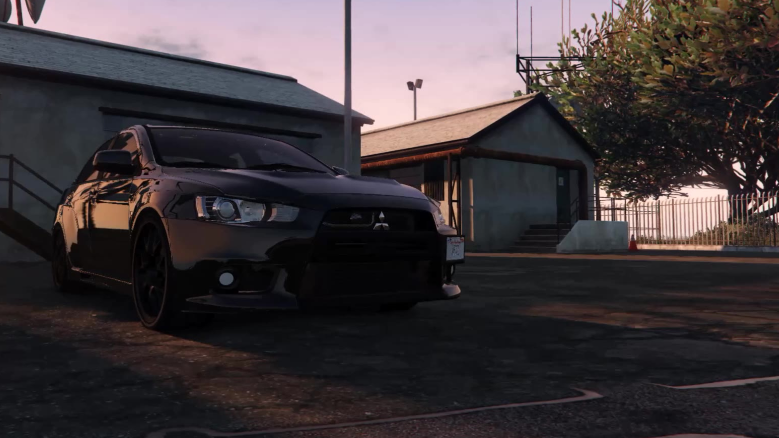 GTA5漂移-EVO山路漂移