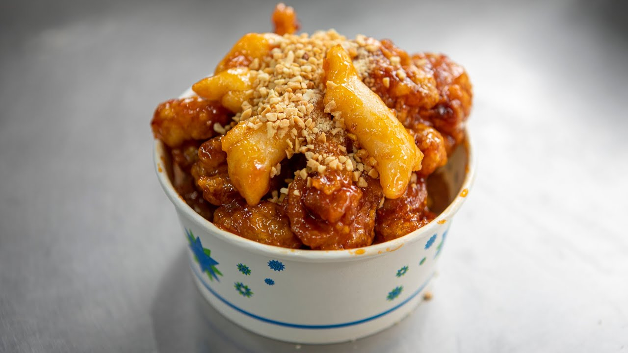 锅爆肉,糖醋鸡,做好有窍门:肉片先腌再挂糊,糖醋汁要焦化!