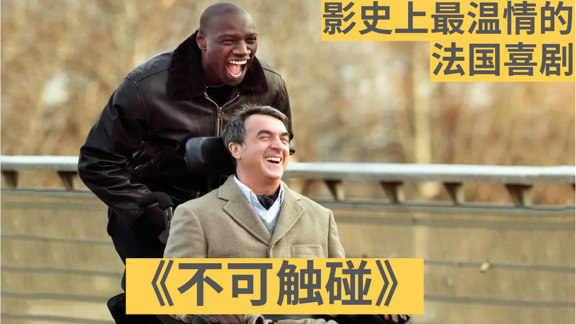 【芒狗君】经典佳作,最好的法国电影,一边搞笑一边温暖人心的《不可触碰》。