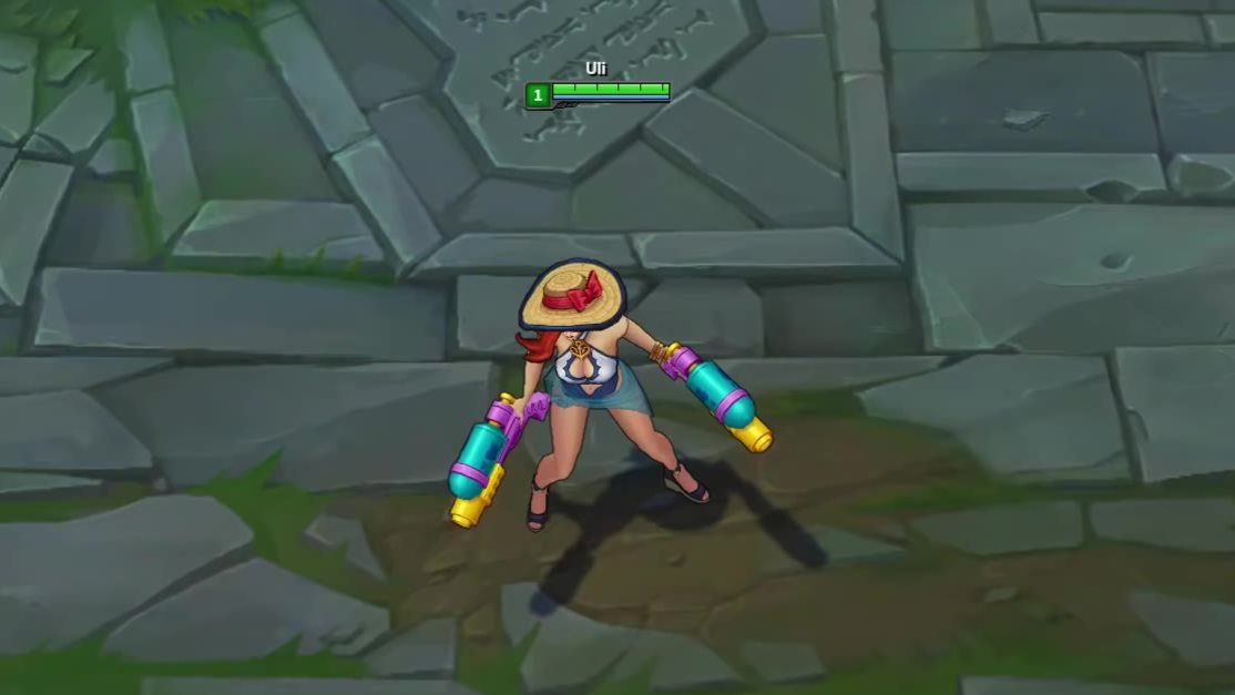 泳池派对 厄运小姐-技能展示