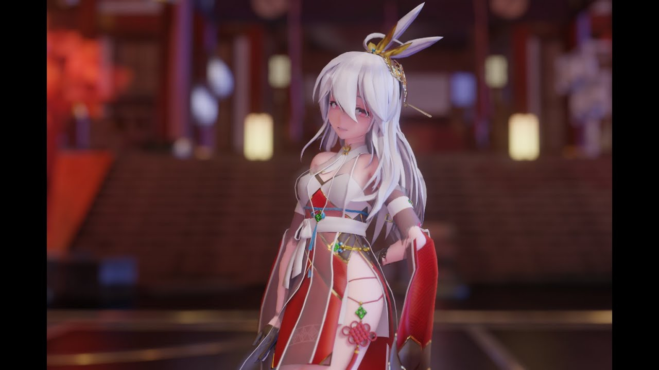 【MMD】千灯愿【Haku】