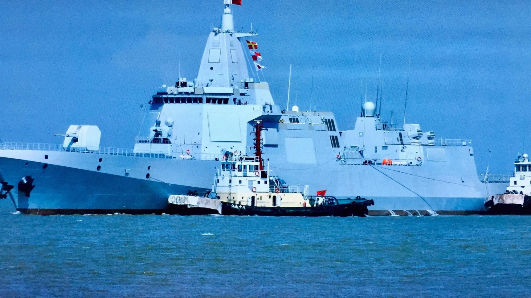集大成者,055为何是中国海军走向远洋标准?500公里外就可重创对手