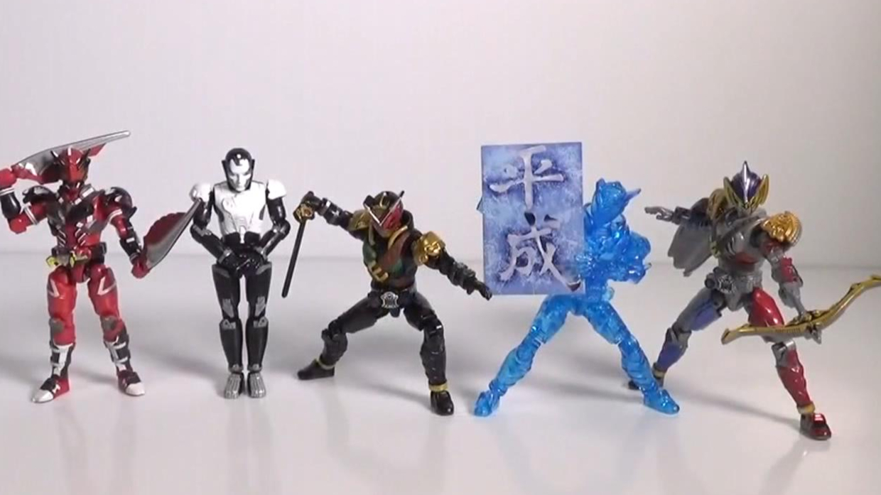 假面骑士 装动zero oneAI第8弹、时王全9种