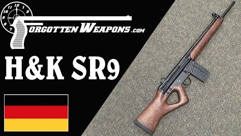 【被遗忘的武器/双语】H&K质量遇上拇指孔枪托--SR-9运动步枪