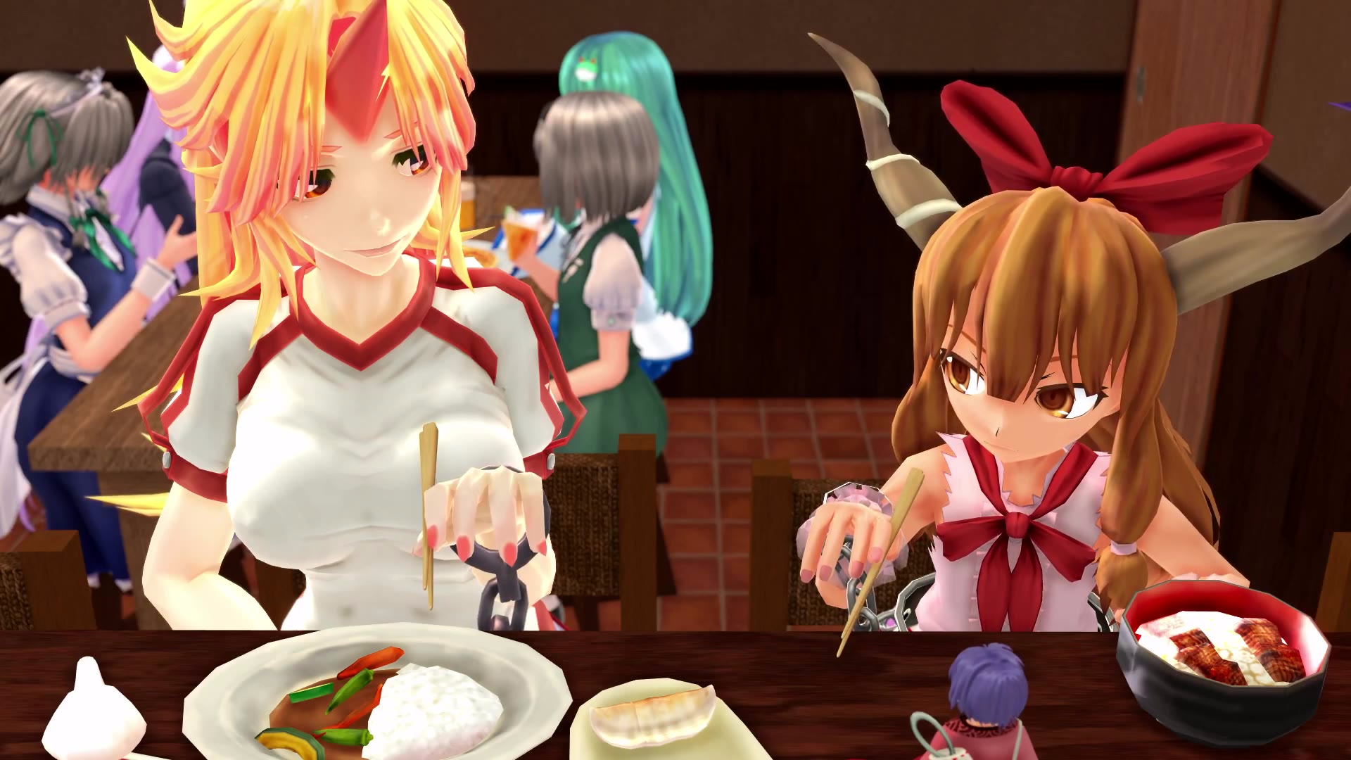 【东方】最后的饺子【东方MMD】