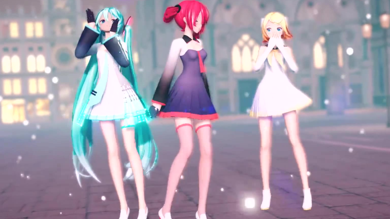 【YYB式Miku・Rin・Teto】スキスキ絶頂症(初音未来舞台福利啦!)