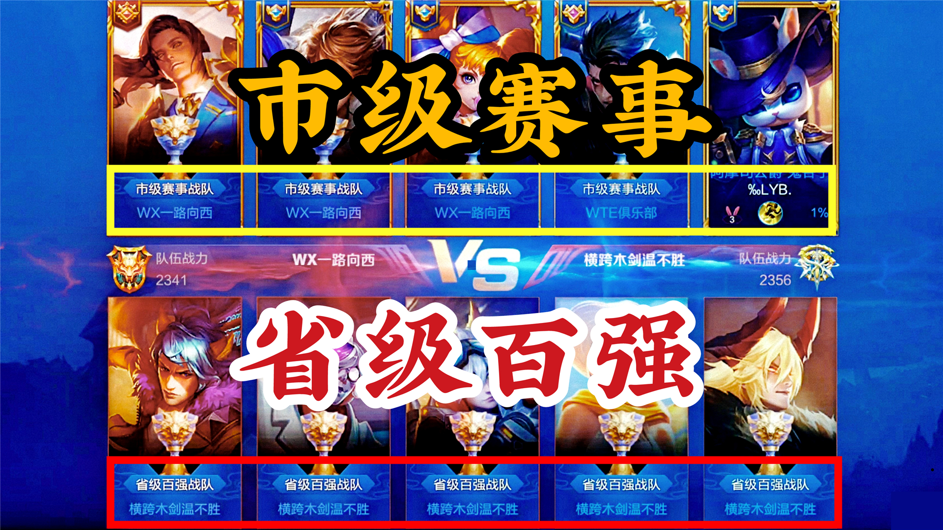 市级赛事挑战省级百强,排名越高是不是就代表队员实力越强?