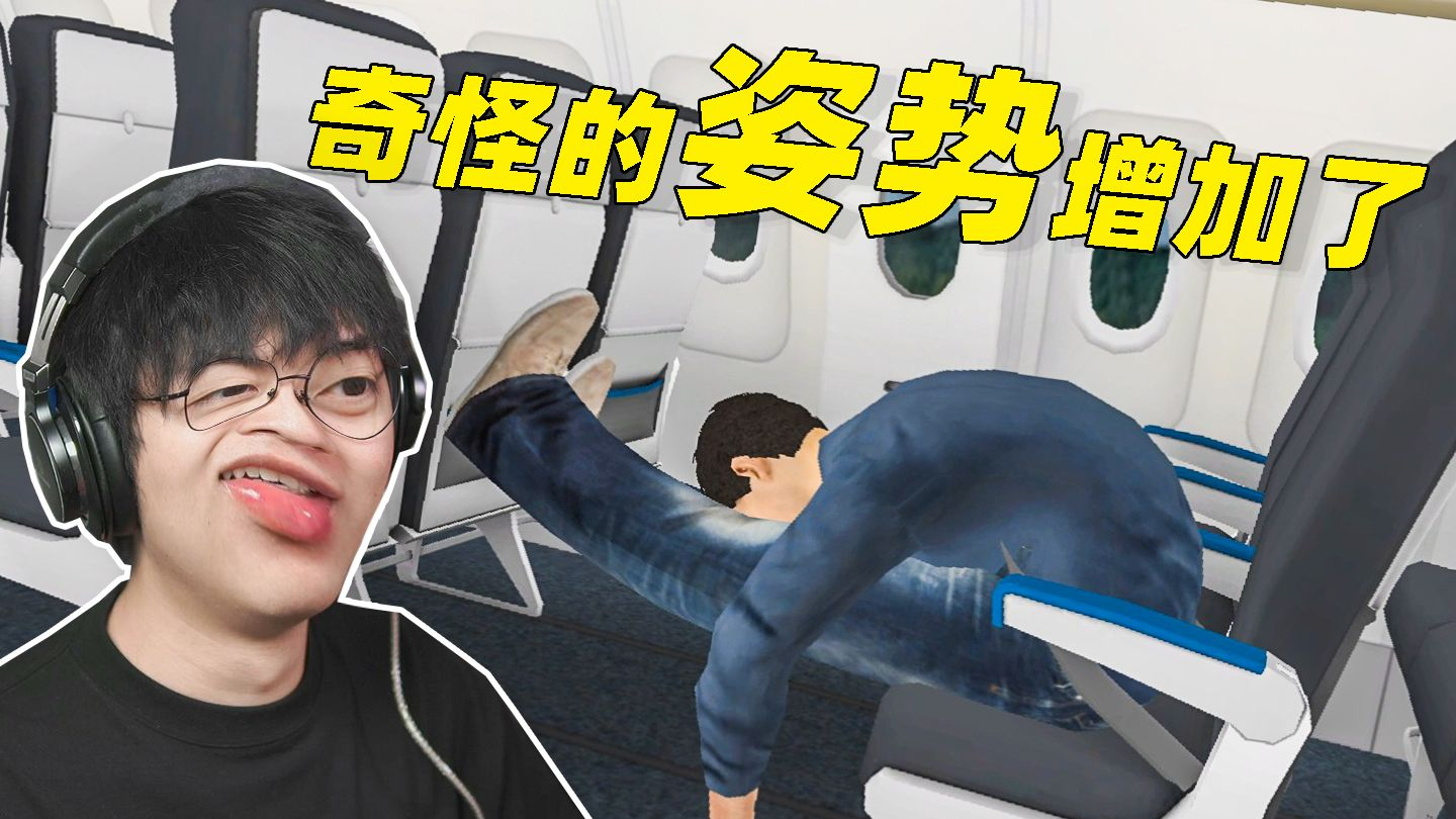 飞机要坠落了!铁子们,你看我这个姿势做的对吗?