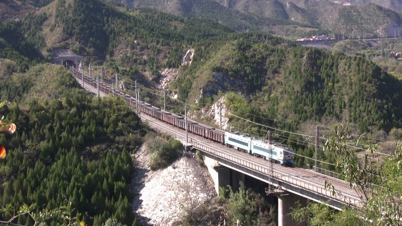 【中国铁路】【youtube搬运】ss4g牵引大秦线万吨组合列车