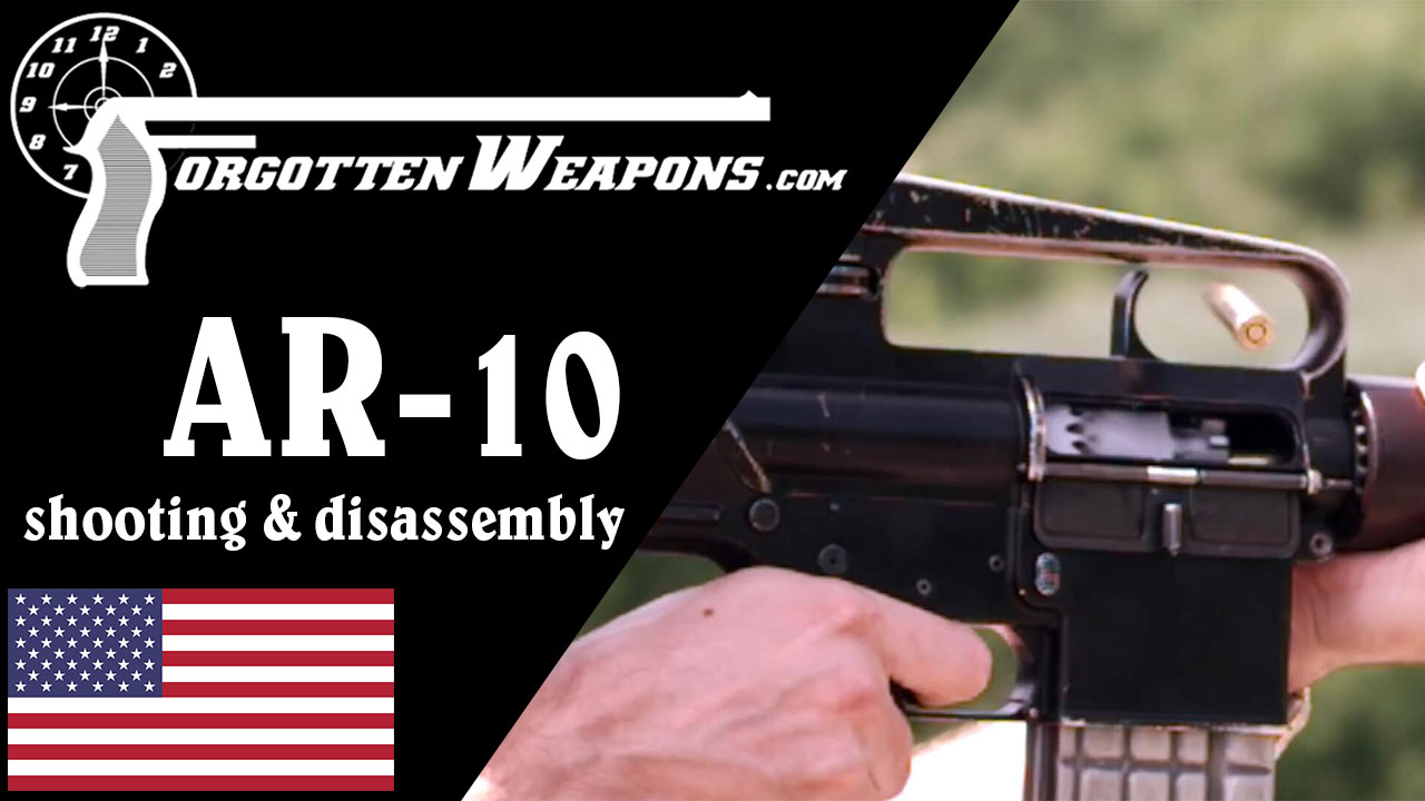 【被遗忘的武器/双语】阿玛莱特AR-10自动步枪结构分析/靶场试射