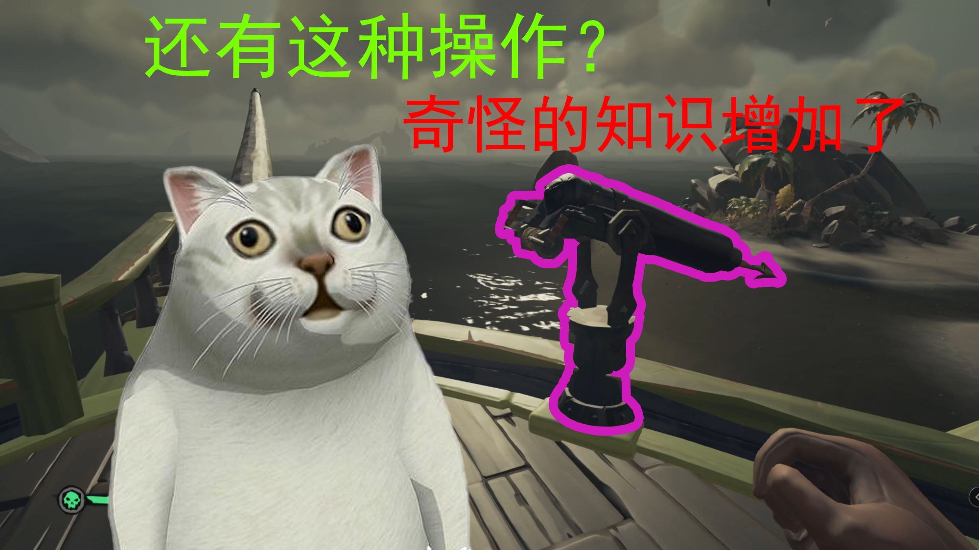 【brucebai】盗贼之海:奇怪的鱼叉用法增加了!