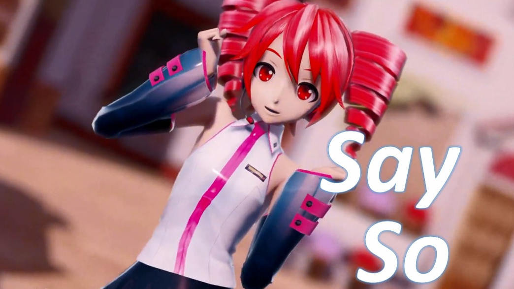 【MMD】清秀可爱 红发钻头娘TETO「Say So」