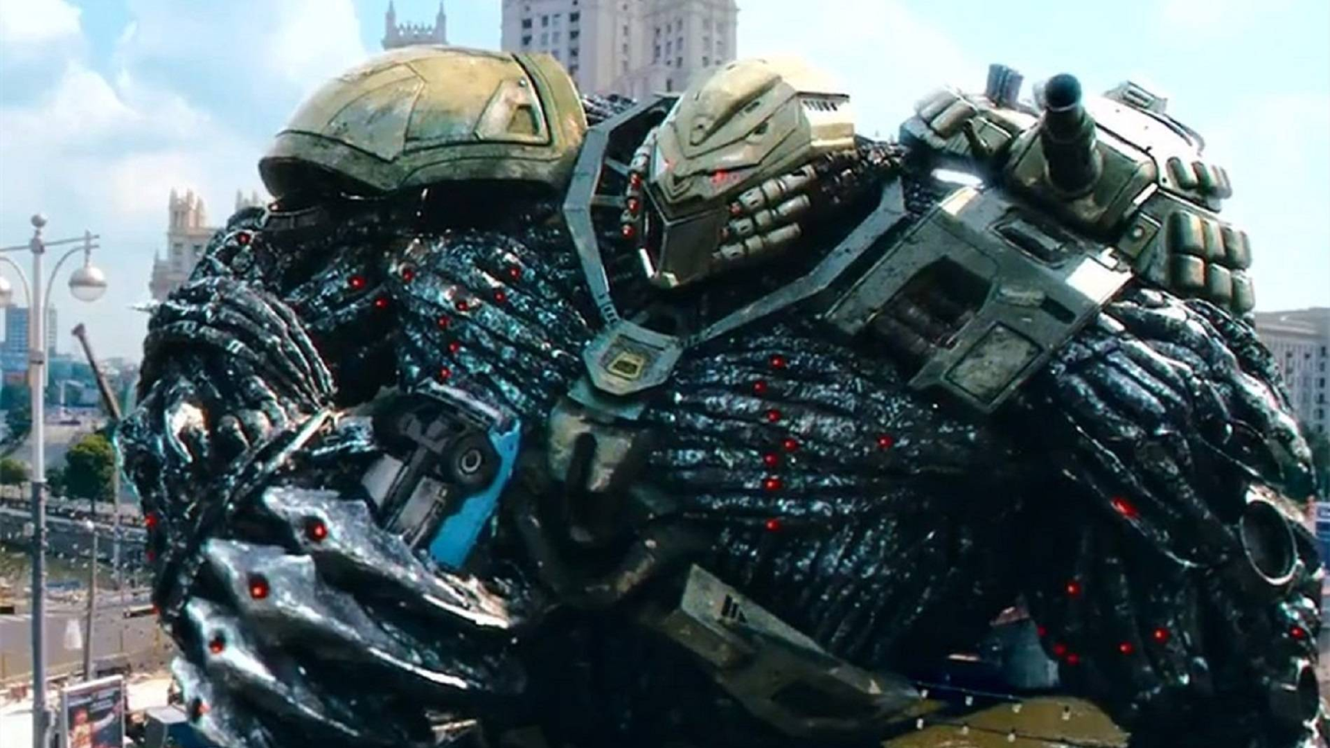 俄式暴力美学战争科幻片,超巨型机器人破坏城市,看的人热血沸腾