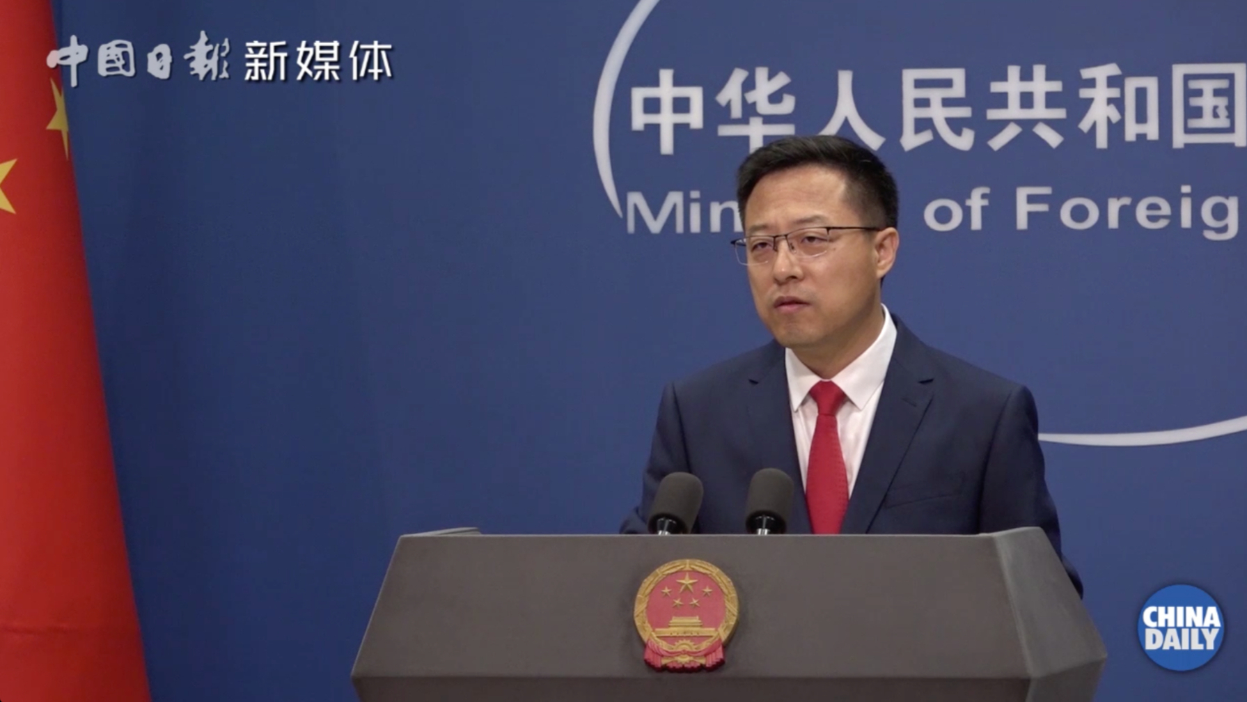 赵立坚批美卫生部长赴台政治作秀:别想让中国当美国抗疫不力的替罪羊