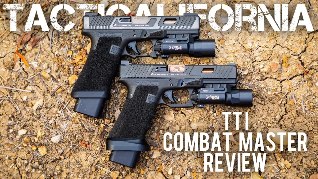 Combat master 1. Glock 17 TTI Combat Master. Глок 34 Таран Тактикал. Taran Tactical Innovations Combat Master. TTI STI 2011 Combat Master.