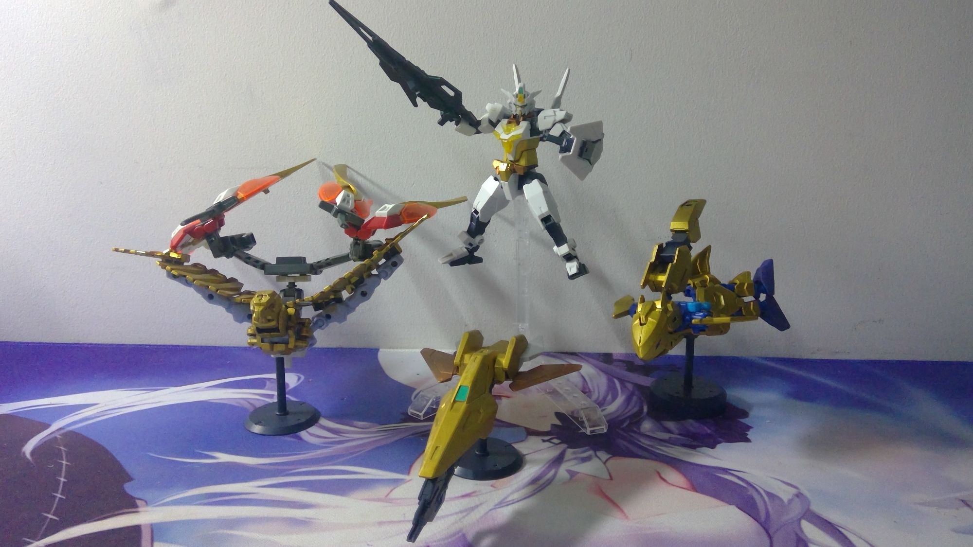 208 万代 高达创形者再起 hg 核心高达ii型 流星 strike