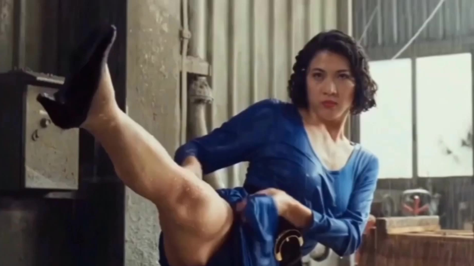 动作片中10位强悍打女,拳拳到肉场面,个个都是狠角色