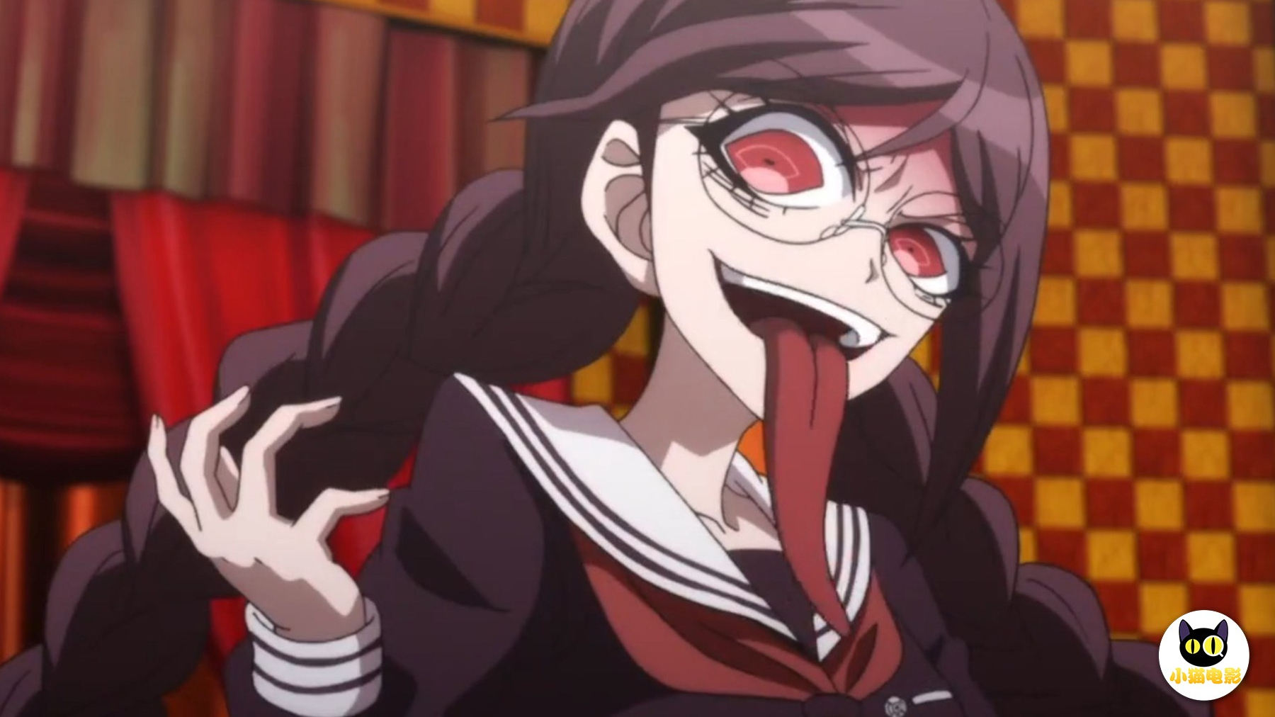 温柔女孩有双重人格,当她吐舌头露出第2人格,同伴就都要遭殃了