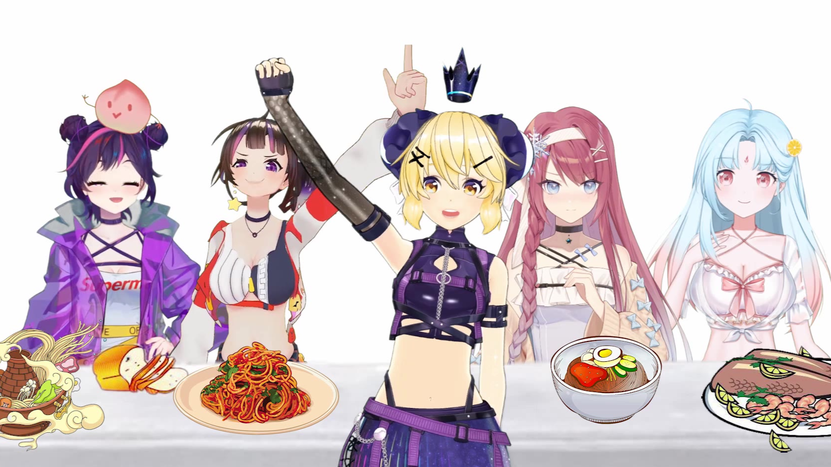 【AC娘】新角色初登场!搅乱AC娘饭局的竟是??!——
