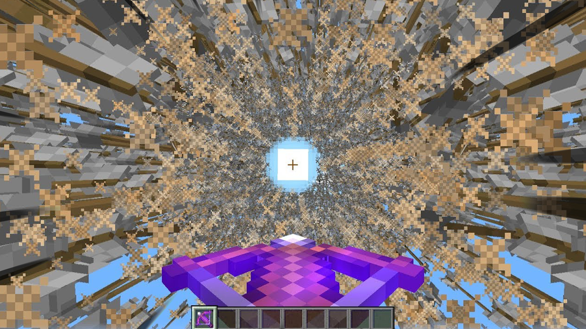 用附魔10000的弩,同时发射1万只弩箭会发生什么?CPU:危!