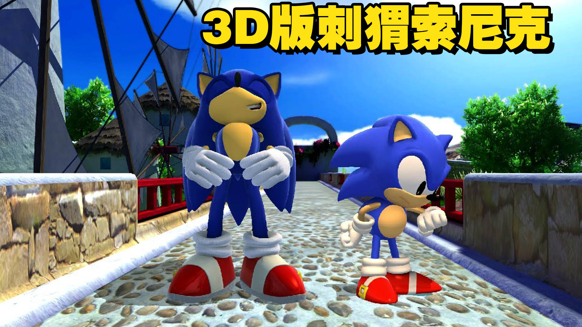 刺猬索尼克,3D版冲刺大冒险!