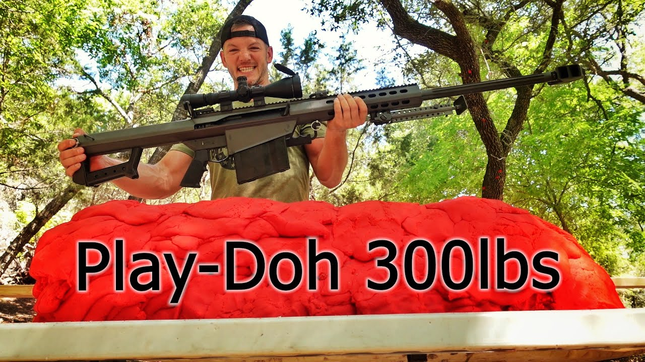 【爆破牧场/中文】300磅彩泥能挡住.50BMG吗?