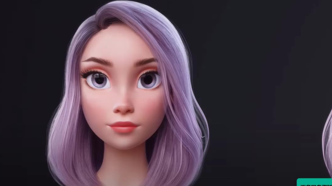 maya建模老手篇-3d动漫里头发如何制作?黑科技来一波