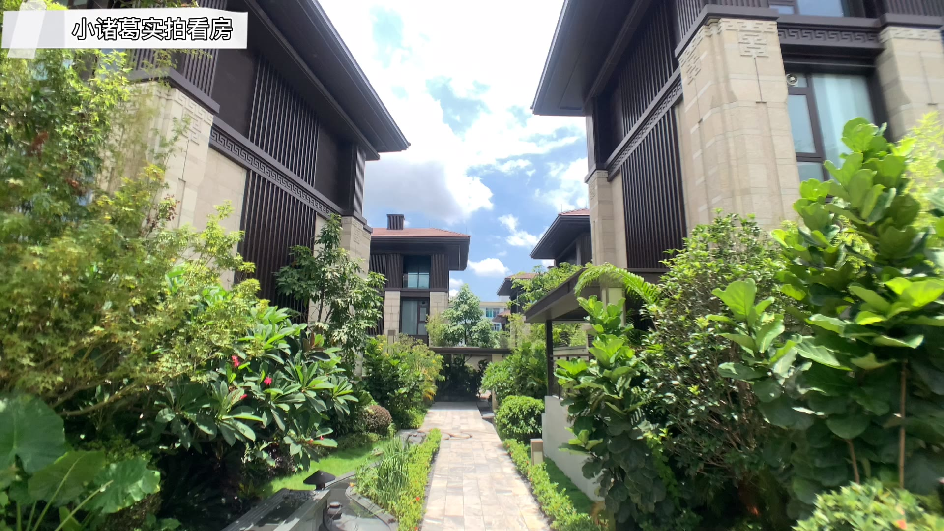 广州黄埔中式别墅使用面积1000㎡附带价值100w岭南独特院门