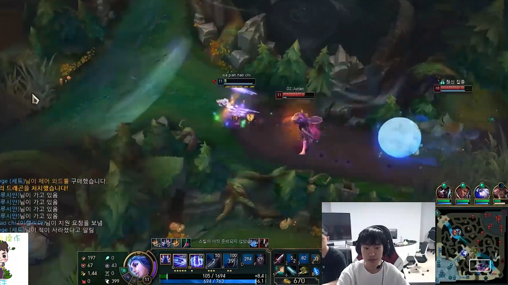 Knight遭遇Faker:知道打不过但就是想操作