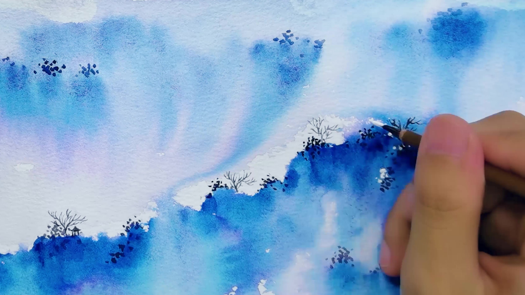 Acfun 水彩过程 话题 快来参与