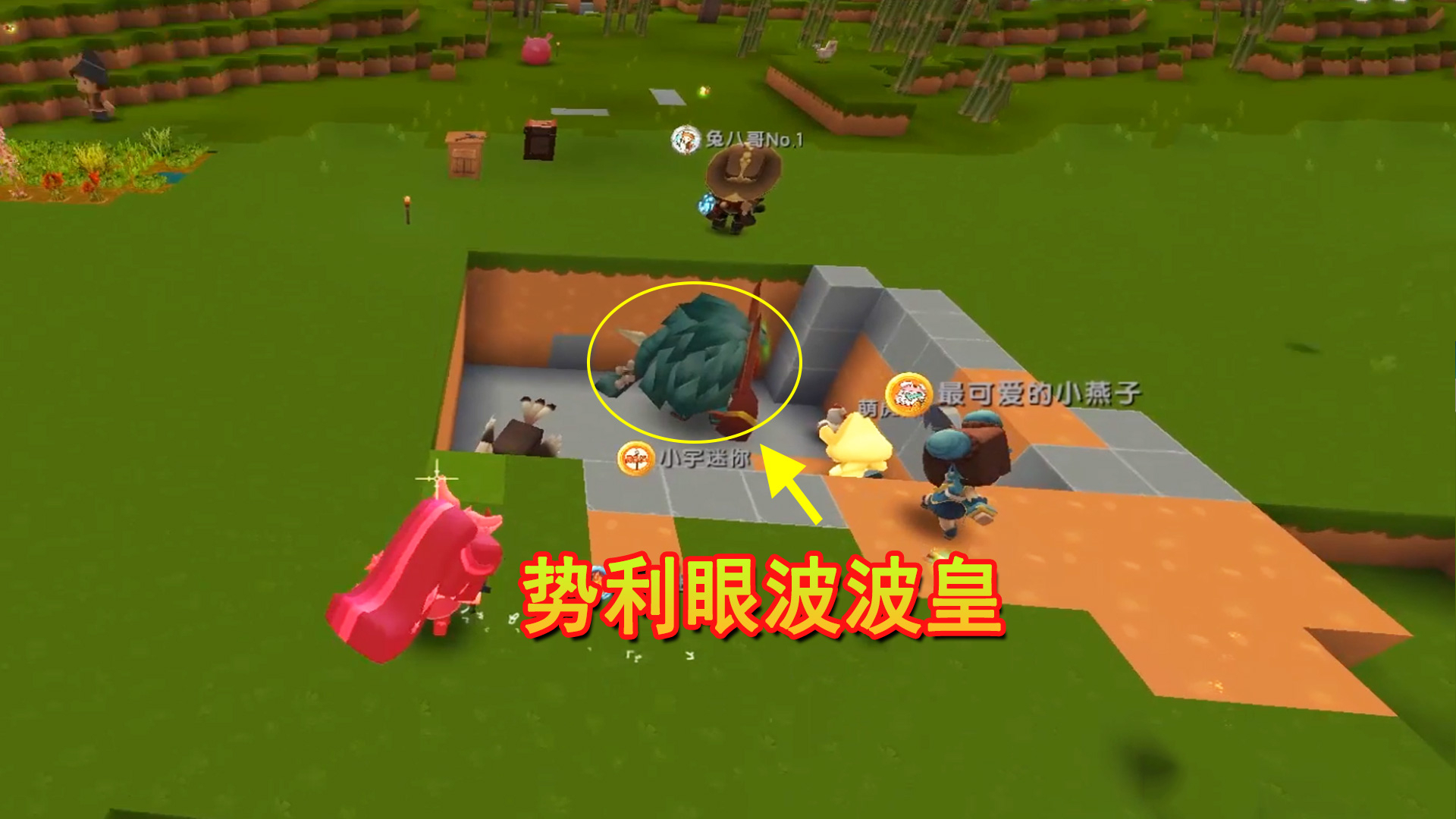 迷你世界地瓜实现愿望领养一只哈士奇小狗太开心了