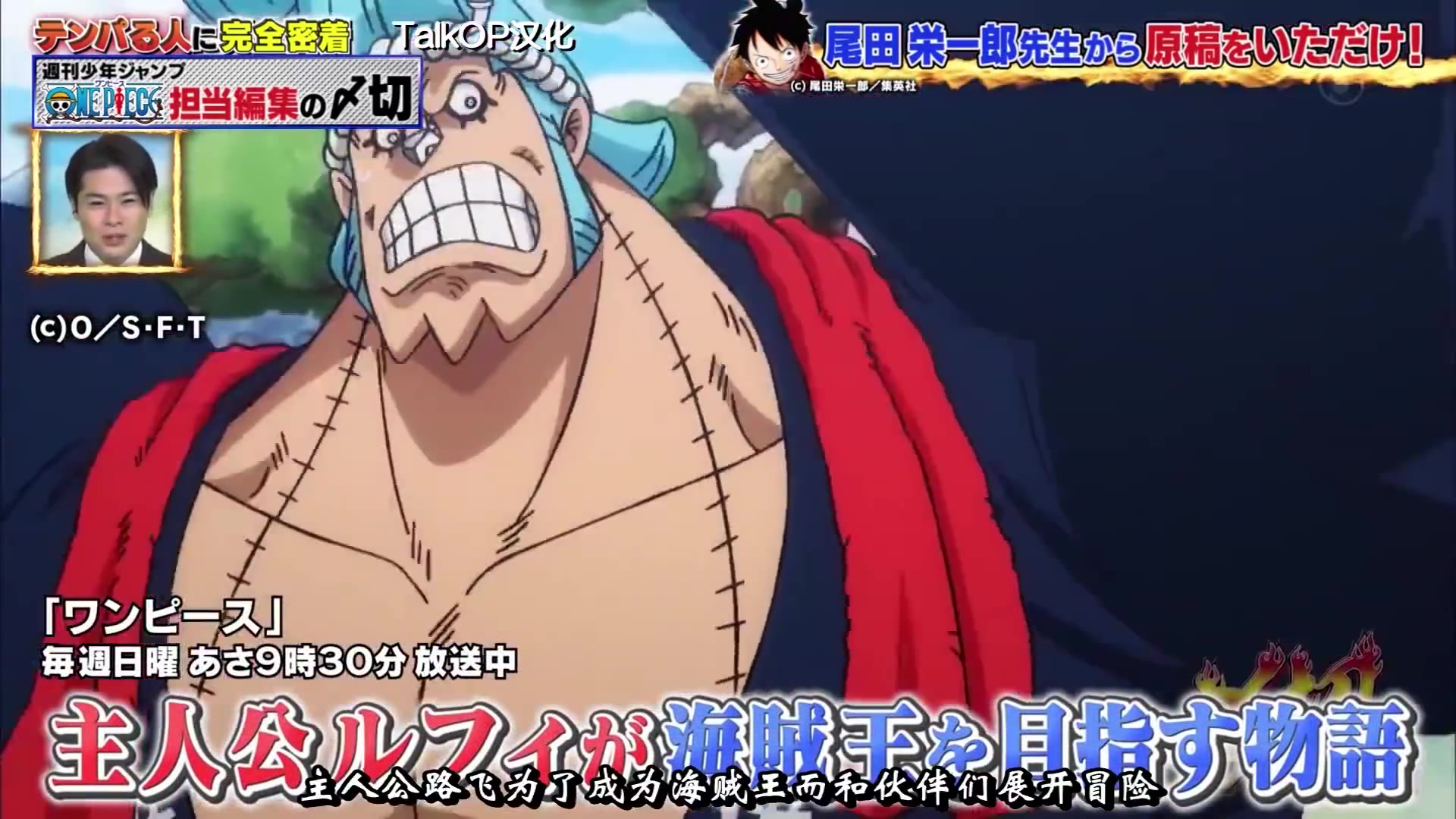 【熟肉】海贼王责编收到 ⌈尾田荣一郎⌋ 原稿过程 纪实访谈