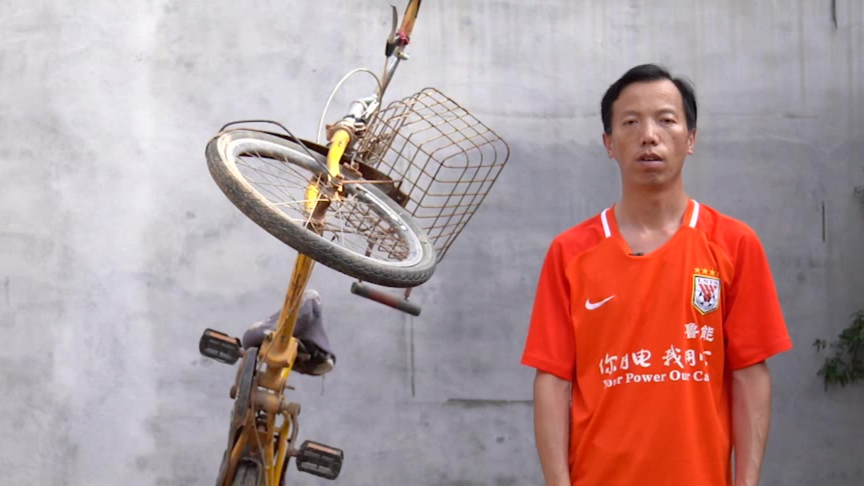 平衡术达人王业坤为好客山东代言