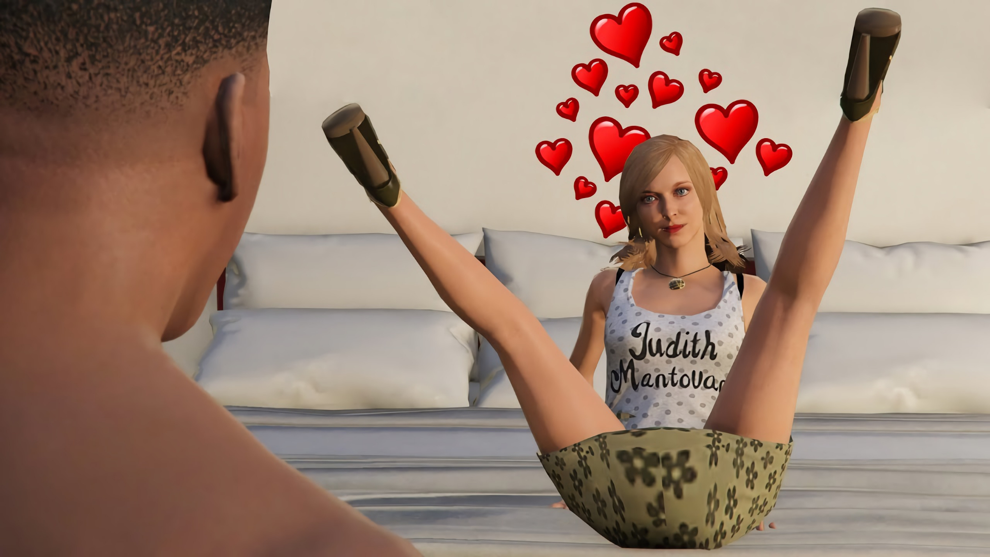 《GTA-5》-秘密女友任务!(富兰克林和莱西)!