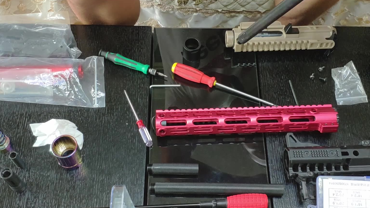 组装一把比精击slr更加竞技风格的ar水弹发射器