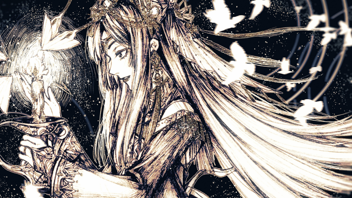 幽灵东京-绘画过程