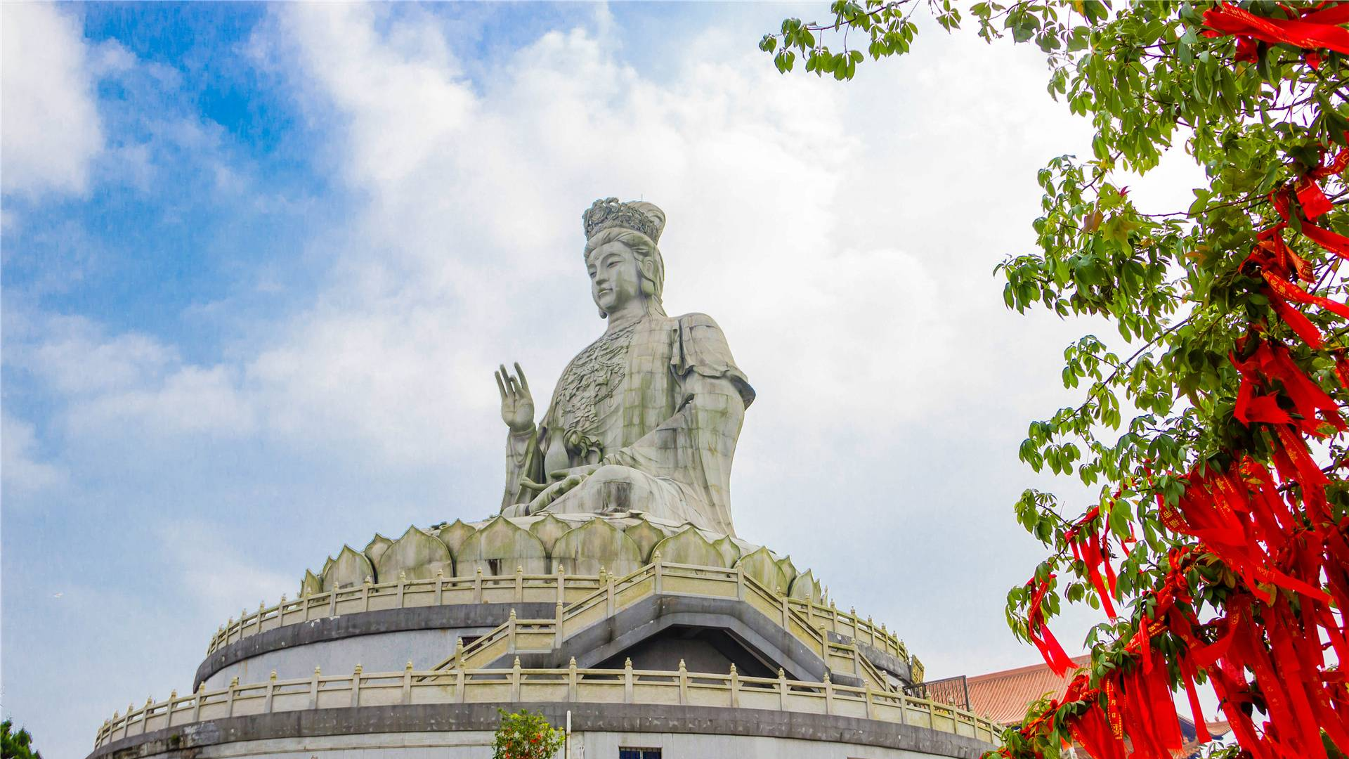 东莞观音山全景图片图片